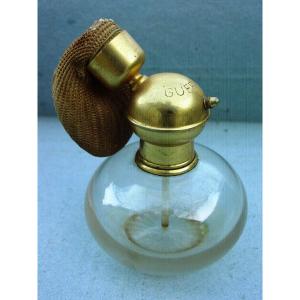 Guerlain Vaporizer In Baccarat Crystal And Gilt Bronze