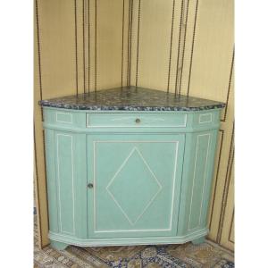 Directoire Style Corner Painted Circa 1960
