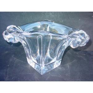 Crystal Vase From Daum In Nancy