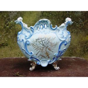 Altar Pot Dedicated To Christ In Londe Porcelain In Limoges
