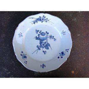 Nevers Or Mill Plate 18th Century