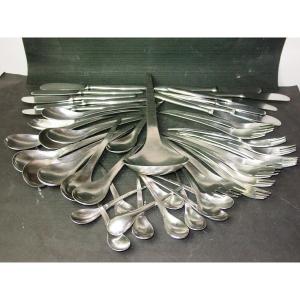 Housewife 48 Pieces, Space Age By Guy Degrenne Around 1970