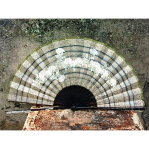 Large Japanese Fan From The 19th Century