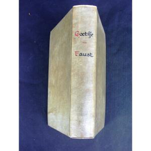 Goethe “faust” Chez Ch. Grés “the Masters Of The Book” 