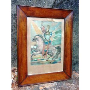 Saint Maurice At Dembour And Gangel In Metz Print From The 19th Well Framed