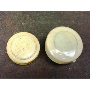 2 Ointment Pill Boxes From The 19th