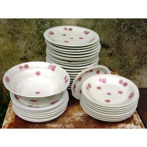 Haviland Service In Limoges Ivory Paste Circa 1960-70