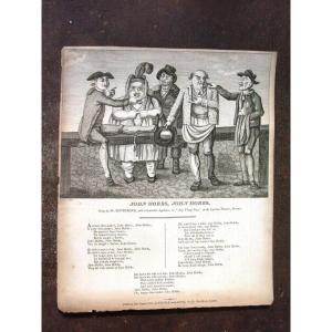 Engraving John Hobbs, John Hobbs By Mattias Funicane By Whittle & Laurie 1811