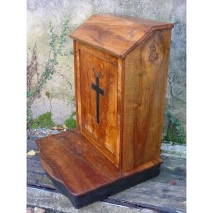 Prie-dieu - Oratory - Walnut Lectern 19th Century