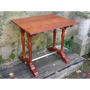 English Teak Pub Table Circa 1900 - Tavern Table - Teak