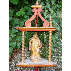 Processional Staff With Lantern Dedicated To Saint Paul 18th Century
