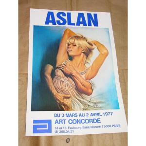 Aslan Poster 1977 Art Concorde