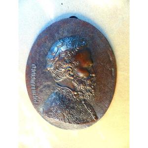 Michelangelo Bronze Medal "signorini Firenze" "michelaniolo"