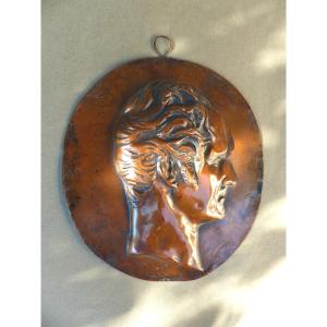 Chateaubriand Medal After David Stamped Copper