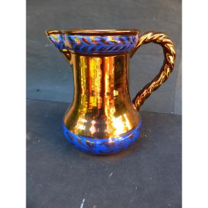 Large 19th Century Jersey Pitcher