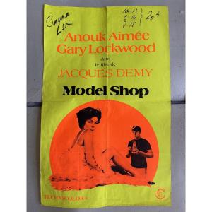 Poster 1969 (88 X 56cm) Jacques Demy “model Shop” Anouk Aimée