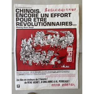Original Poster (80x60 Cm) Chinese Still An Effort To Be Revolutionary R Vienet