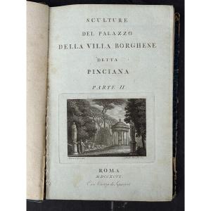 1746 Collection Of More Than 120 Engravings: Sculptures Villa Borghese Part 2 