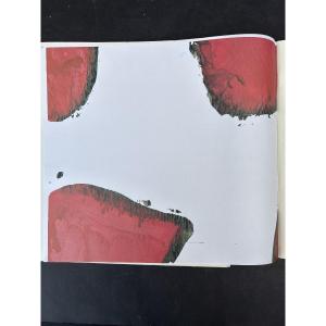 Silkscreen 1982 Claude Viallat At “muro Torto” + 16 Other Artists 