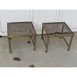 Pair Of Maison Jansen Or Ramsay Style End Tables 