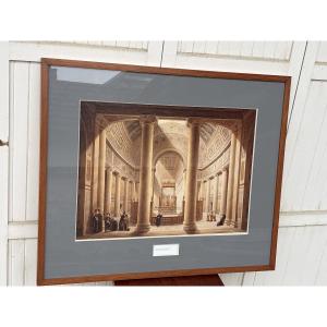 Saint Vincent De Paul Paris Offset Print 1970