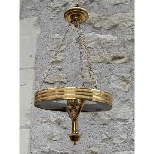 Gold Brass Chandelier/ceiling Light 