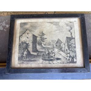 Meriam Matthias 17th Copper Engraving 