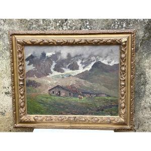 Leonardo Roda - Landscape Of The Alps 