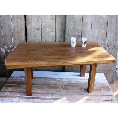 Coffee Table Teak Brutaliste Cf Perriand Free Form
