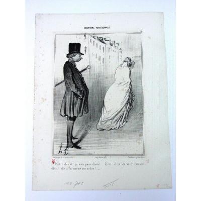 Litho: Honoré Daumier: