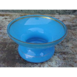 Cuspidor In Opaline From The 19th Medical Curiosity