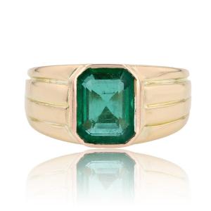 Ancient Emerald Ring Bangle