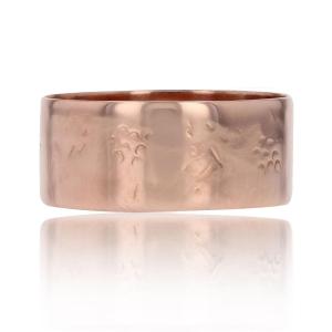 Antique Wide Rose Gold Alliance