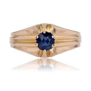 Old Sapphire Bangle Ring