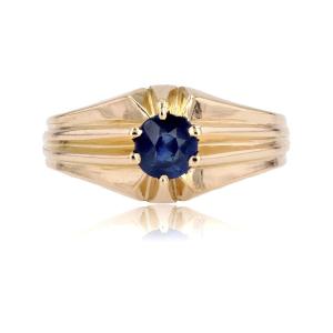 Old Sapphire Bangle Ring