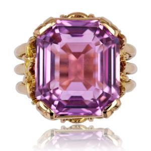 Ancient Kunzite Ring