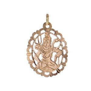 Shiva Rose Gold Pendant