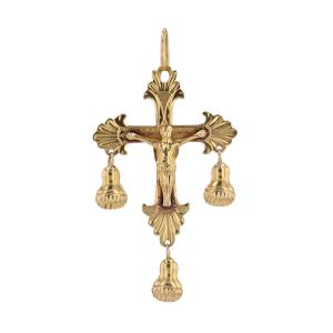 Antique Rose Gold Cross From Le Puy-en-velay