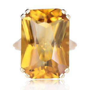 Vintage Citrine Ring