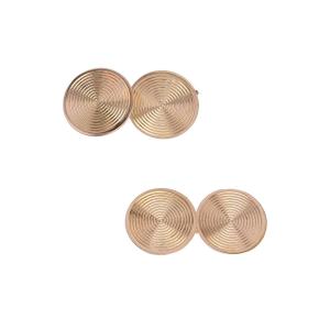 Antique Rose Gold Cufflinks