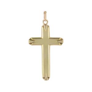 Old Yellow Gold Cross