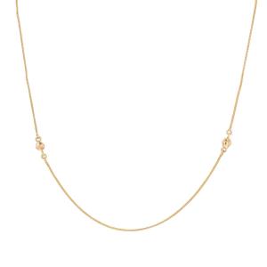 Fine Antique Sautoir Chain And Its Gold Beads