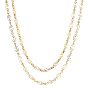 Antique Yellow Gold Sautoir Necklace