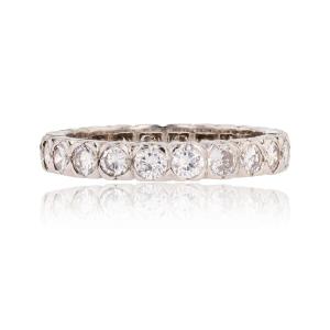 American Platinum Diamond Wedding Band