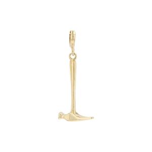Yellow Gold Hammer Charm