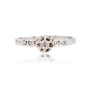 Platinum Diamond Solitaire