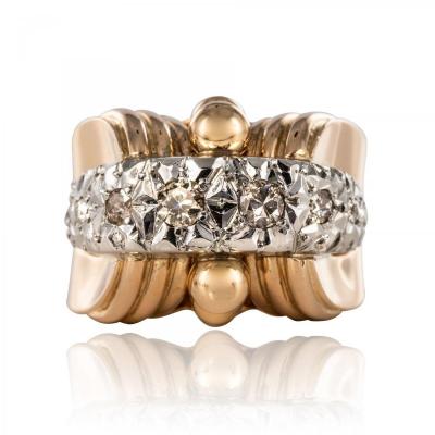 Retro Old Diamond Ring