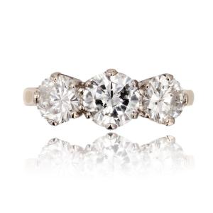 Old Garter Diamond Ring