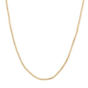 Yellow Gold Snake Mesh Chain