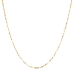 Limed Navy Mesh Chain Yellow Gold